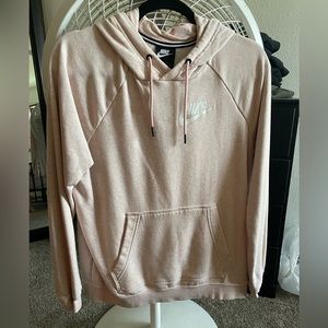 Medium Light Pink Nike Hoodie